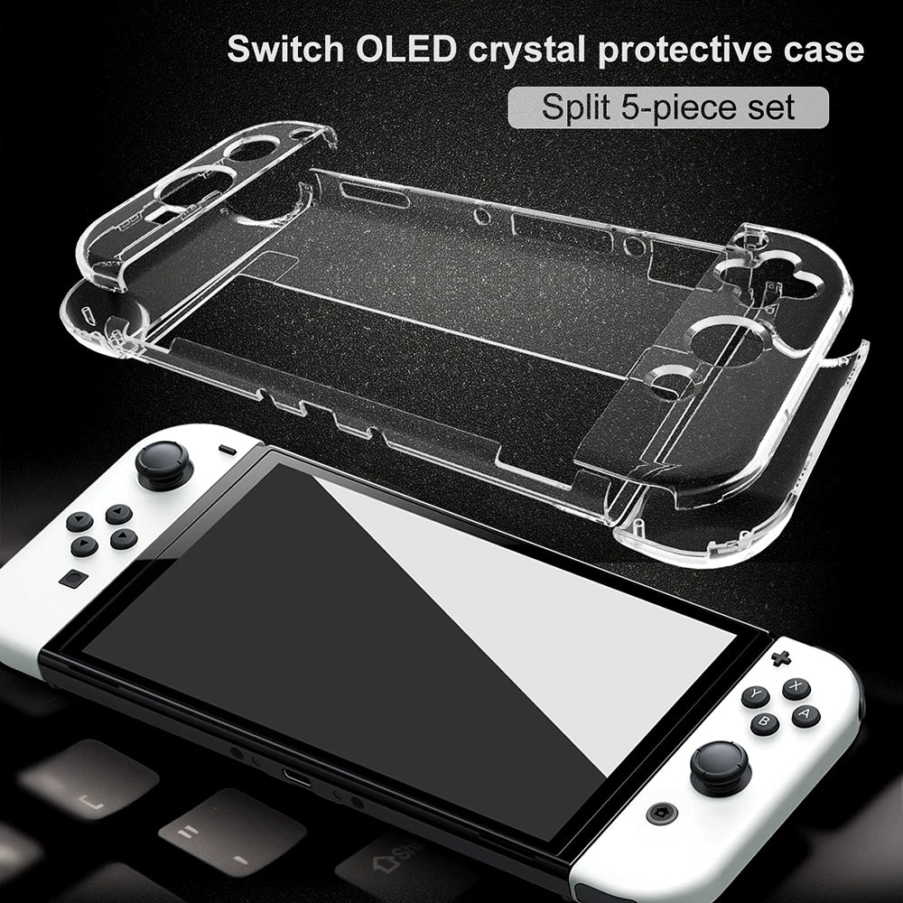 Console King™ – Kit de Protection Premium pour Nintendo Switch OLED | Étui Rigide + Accessoires Complets