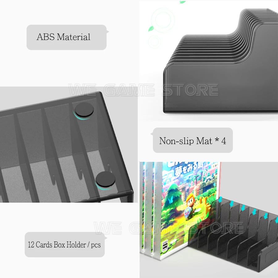 Console King™ – Étui de Rangement pour Cartes de Jeu Nintendo Switch & OLED | Compact & Sécurisé