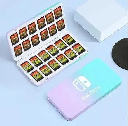 Console King™ – Étui de Rangement 24 en 1 pour Cartes de Jeu Nintendo Switch/Lite/OLED | Protection et Organisation