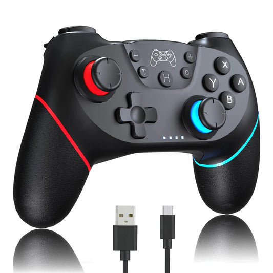 Console King™ – Manette Sans Fil Bluetooth pour Nintendo Switch, Switch Lite & OLED | Joystick 6-Axes & Contrôle Précis